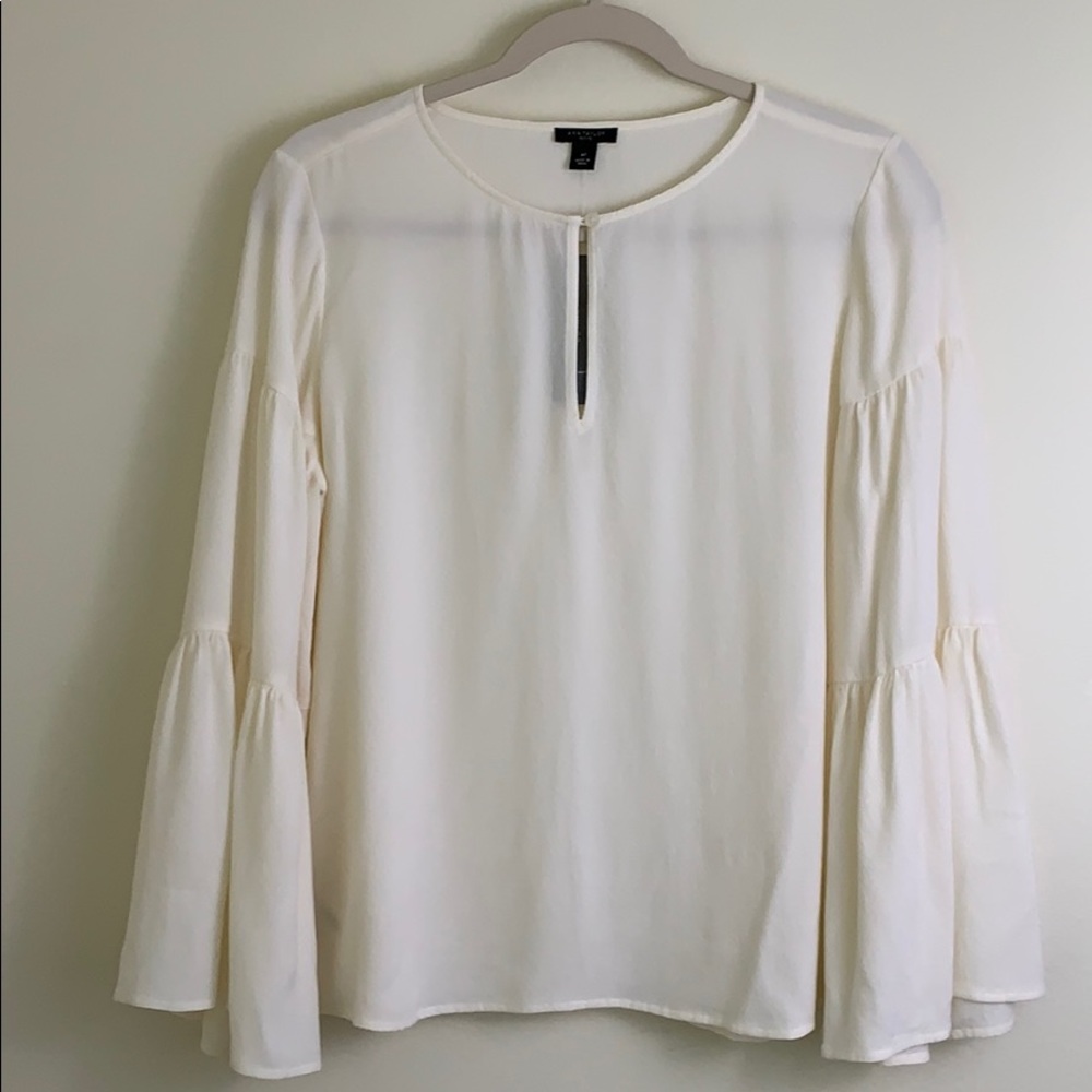 Ann Taylor Bell Sleeve Blouse